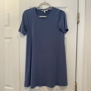 BCBG blue shirt dress